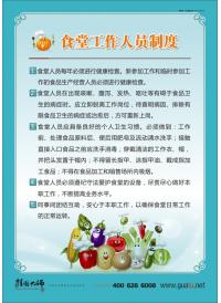 飯?zhí)霉芾順?biāo)語 廚房管理標(biāo)語 食堂工作人員制度