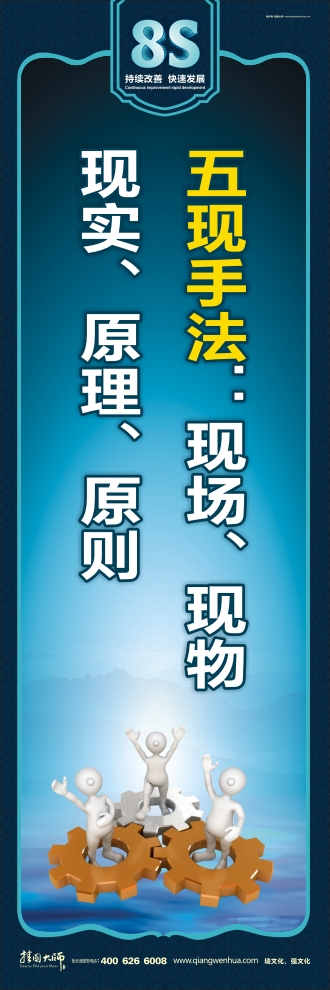 8s圖片 五現(xiàn)手法：現(xiàn)場(chǎng)、現(xiàn)物、現(xiàn)實(shí)、原理、原則